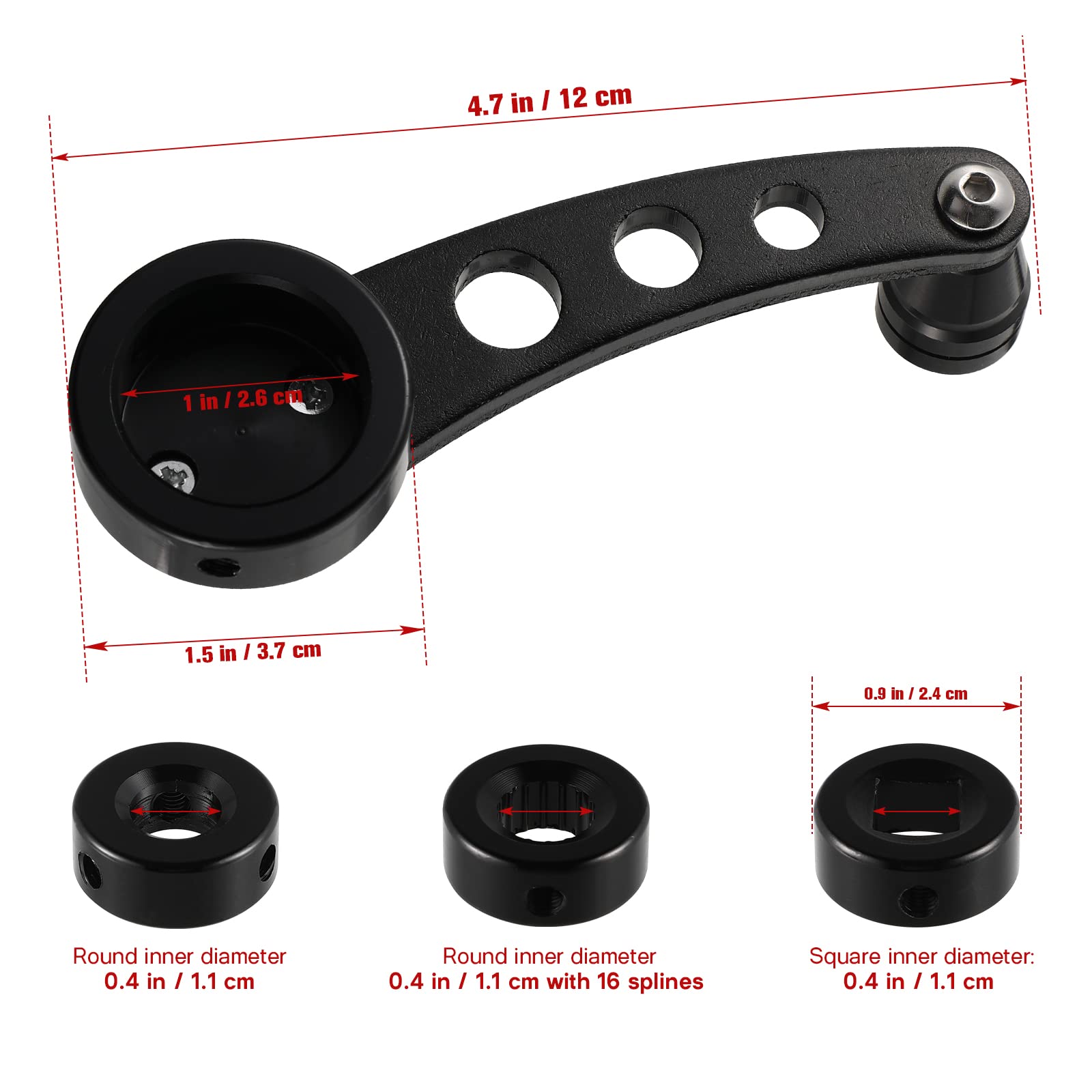 Veemoon adapters and hardware laid out showing fitment versatility