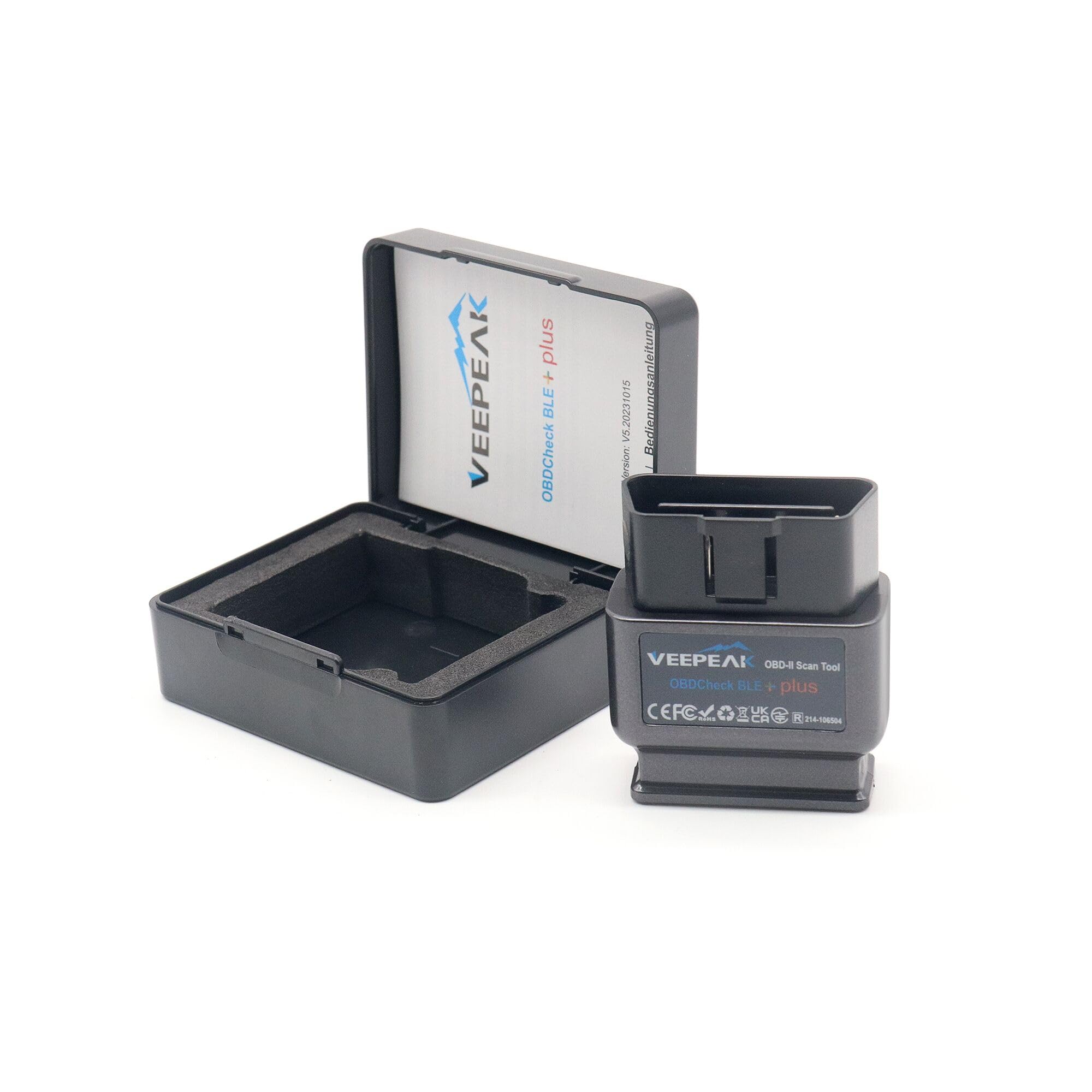 Veepeak used in garage environment showing DIY friendly troubleshooting aid