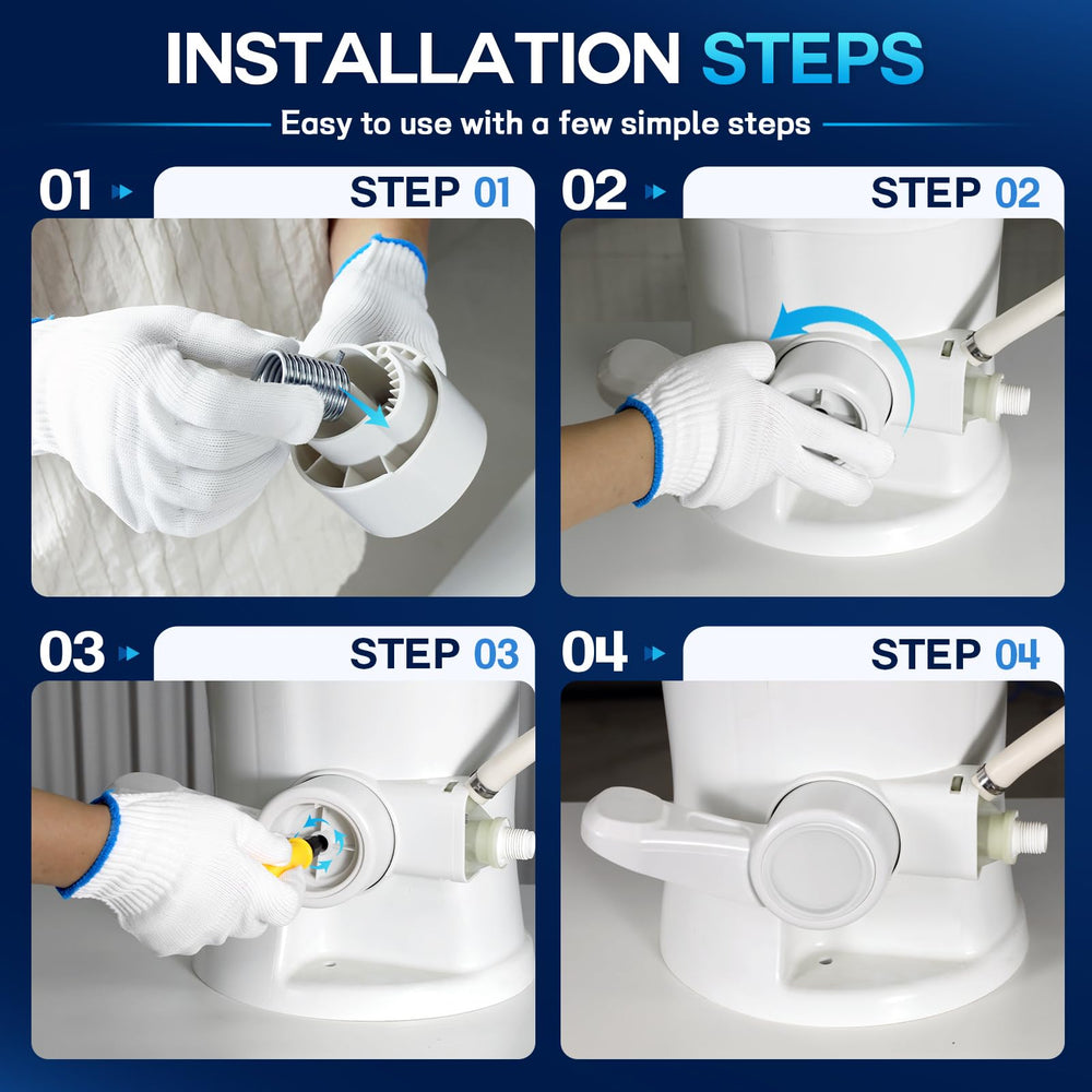 VEESTARL pedal installed in RV toilet demonstrating direct fit benefit