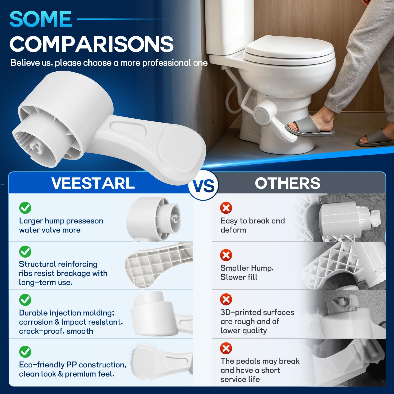 VEESTARL kit contents laid out showing included tools and parts benefit
