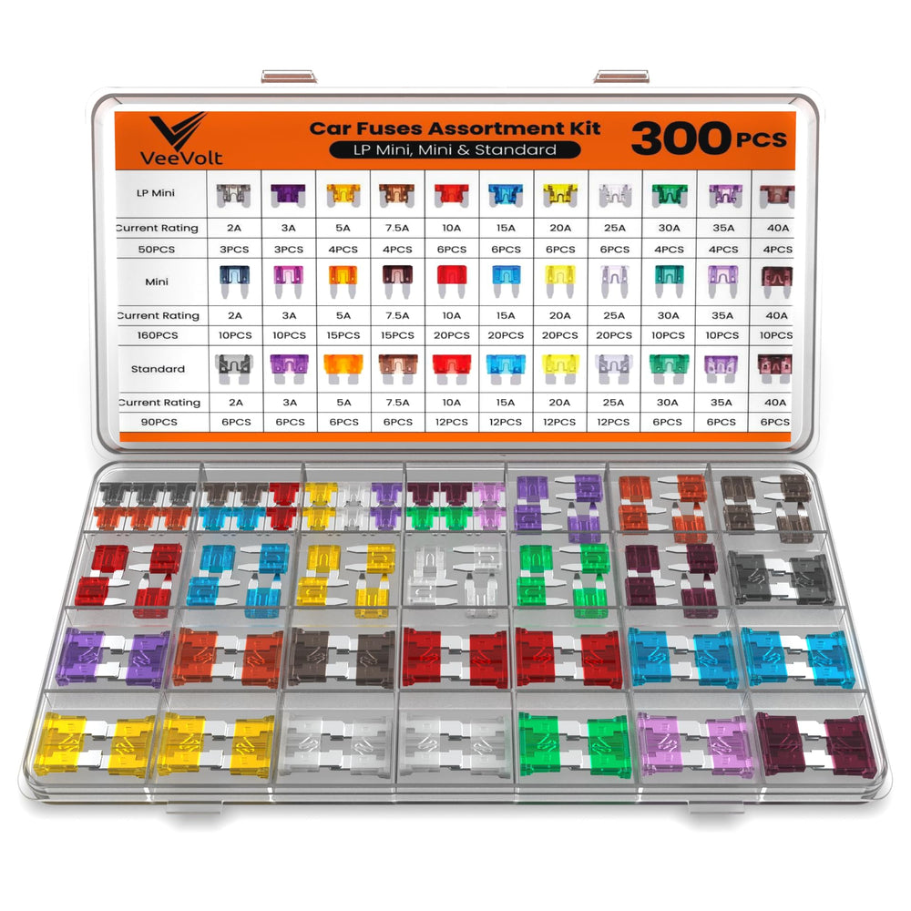 VeeVolt case front closed showing secure locks and portability for quick storage