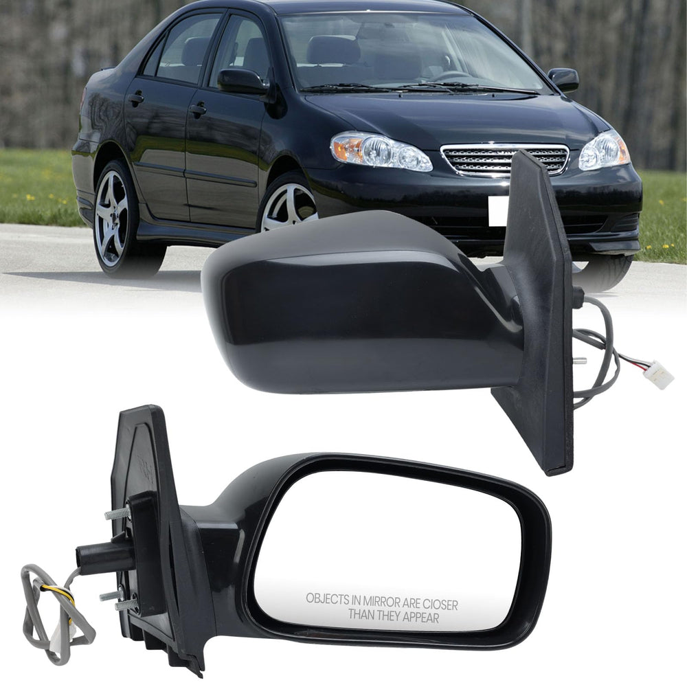 vefix front view of passenger-side mirror showing fit and finish benefit