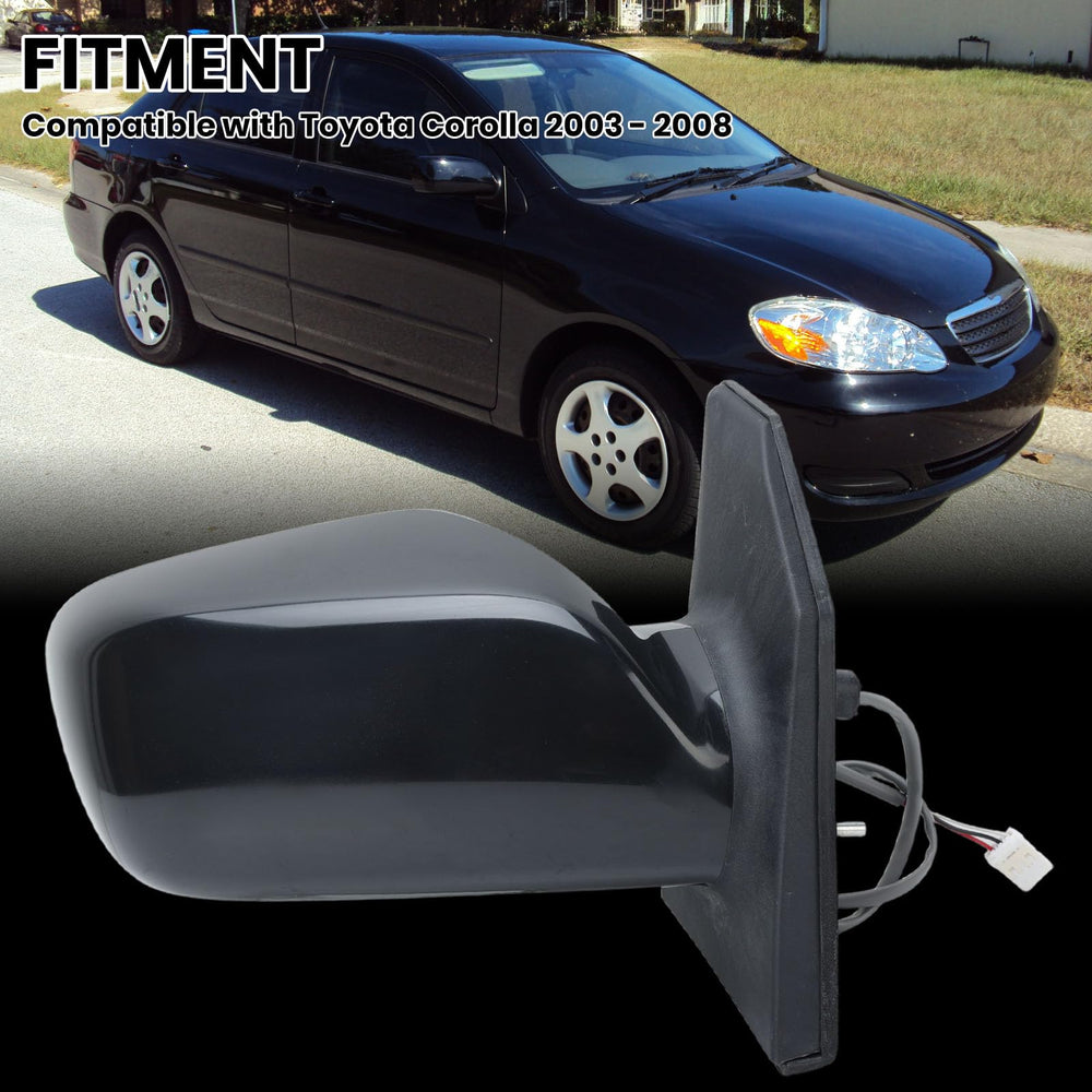 vefix side glass angle illustrating clear rearview visibility benefit