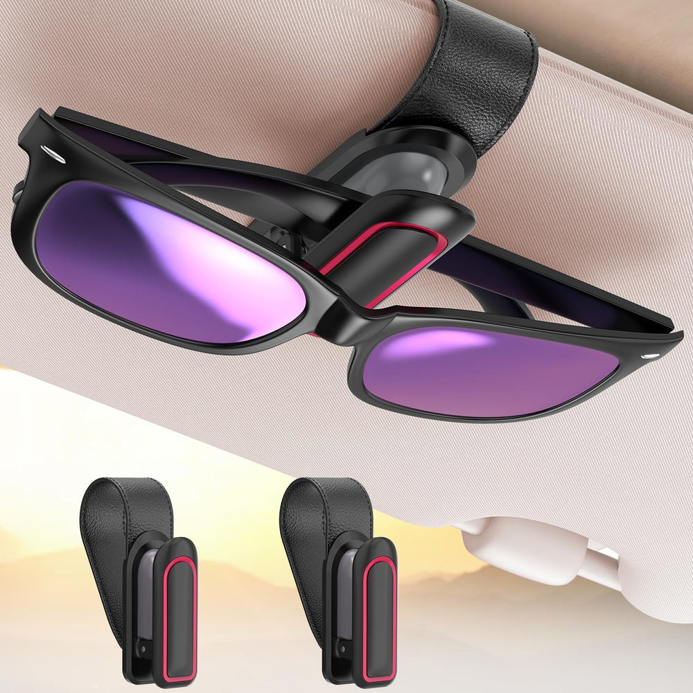 Veharvim clip on visor showing secure attachment and easy reach