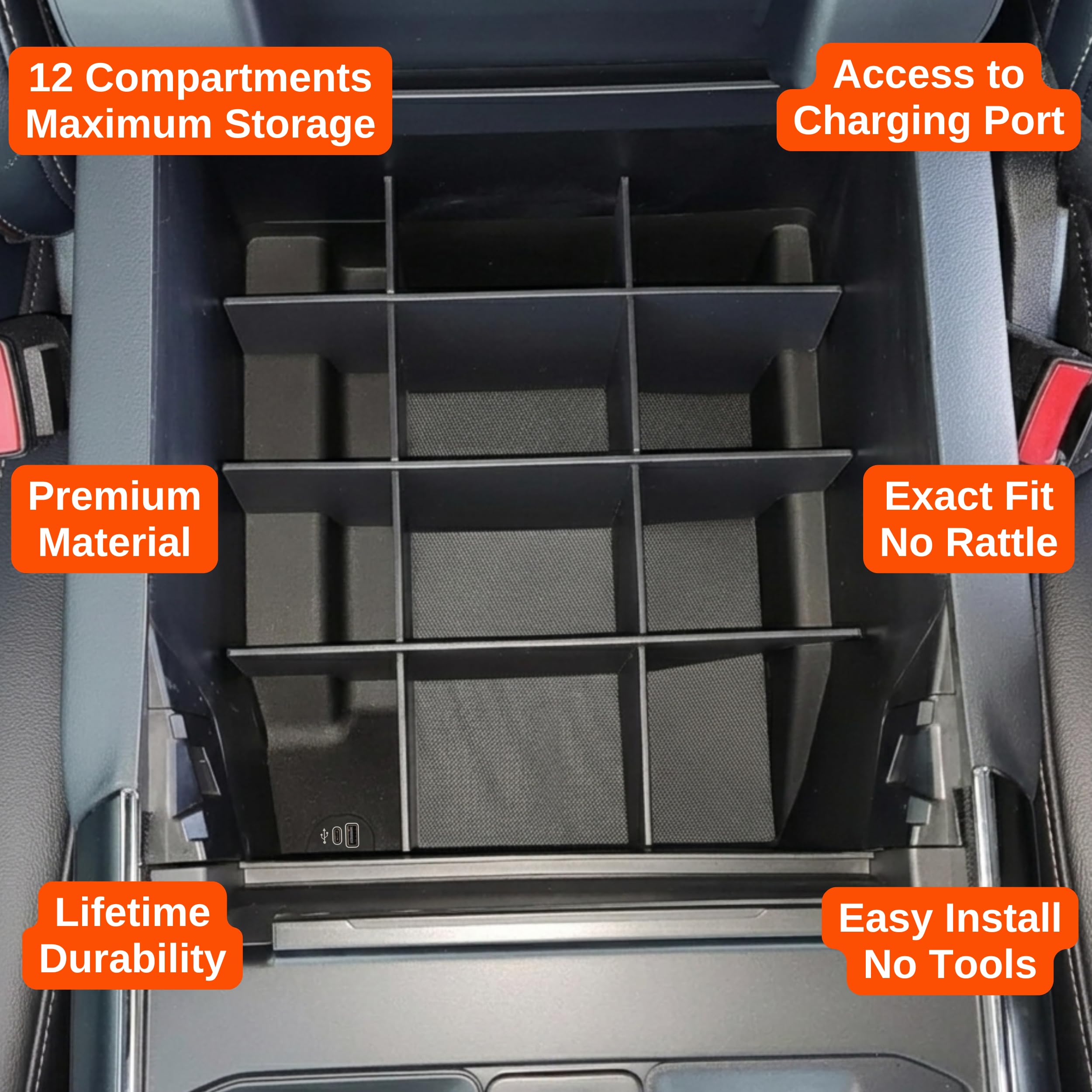 Vehicle OCD matte finish texture close-up demonstrating low-glare OEM-style appearance