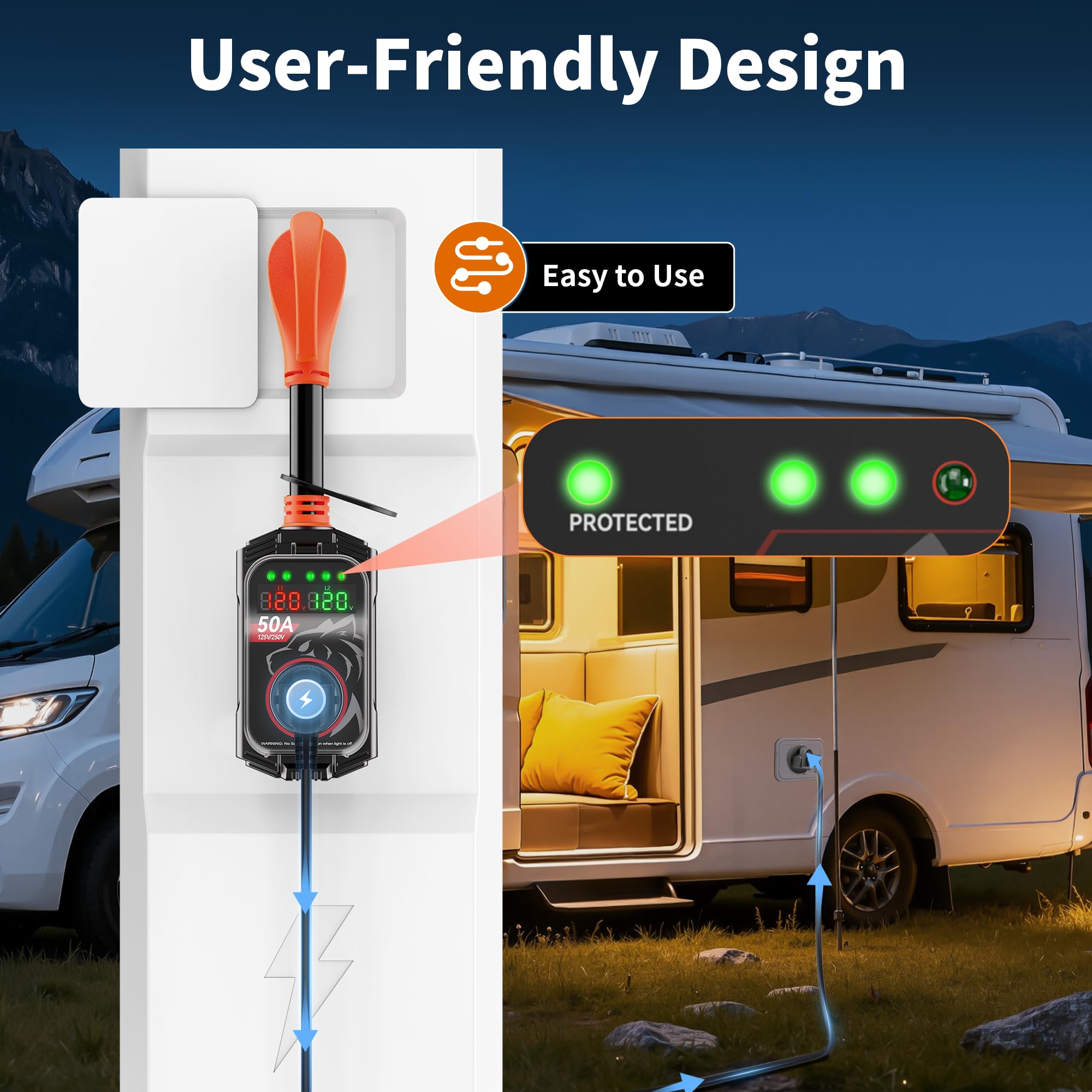 Vehiker packaging and accessories ready for easy setup and support