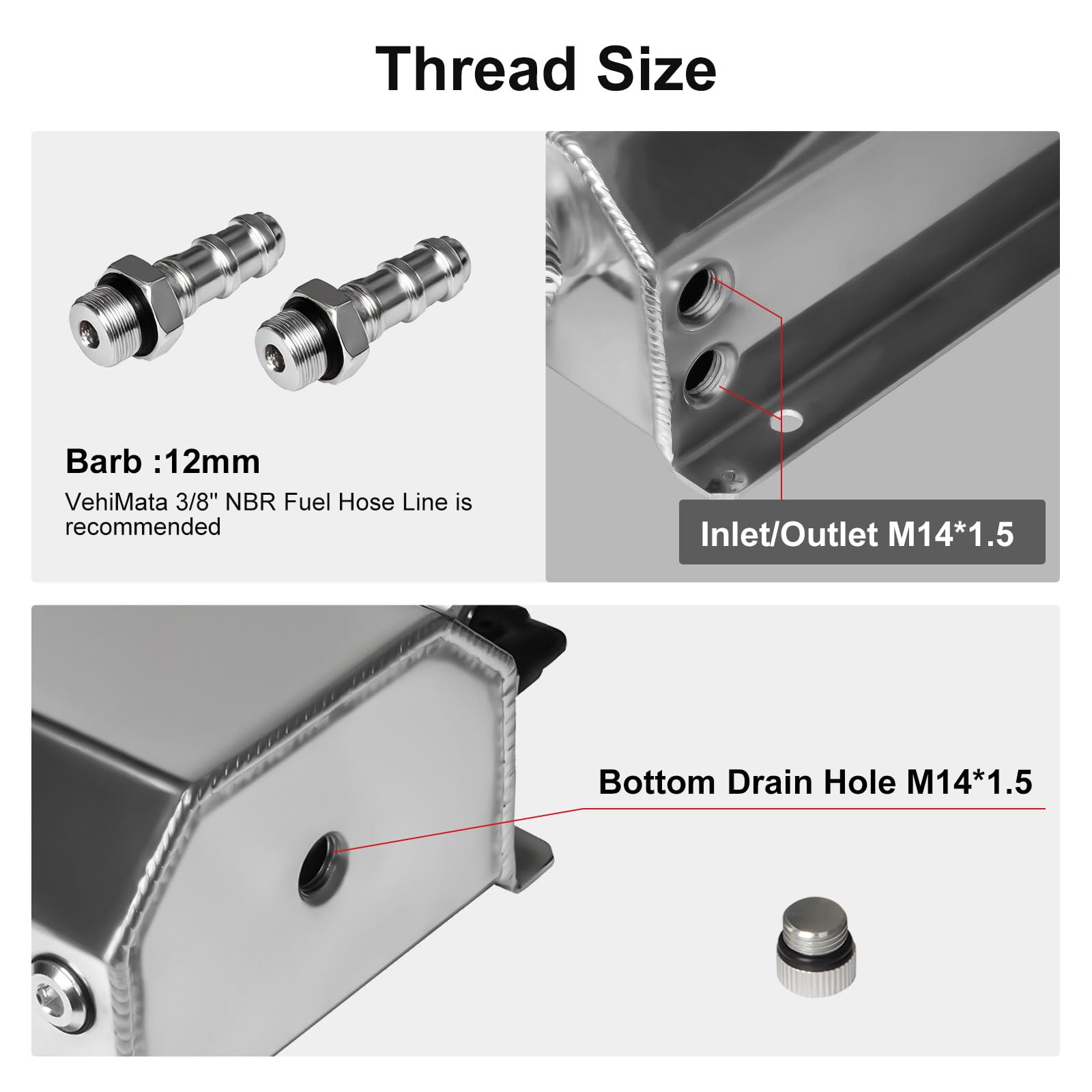 VehiMata side profile mounted example showing compact fit and space efficiency