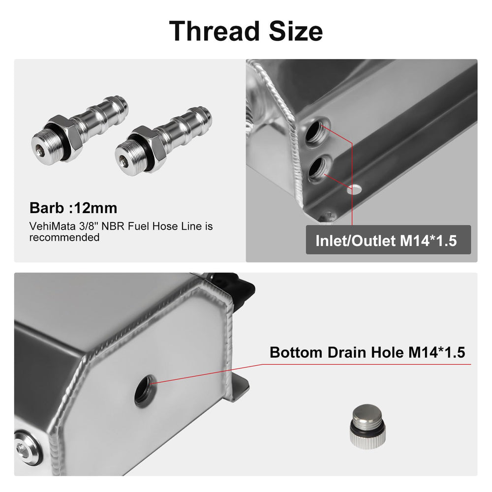 VehiMata side profile mounted example showing compact fit and space efficiency