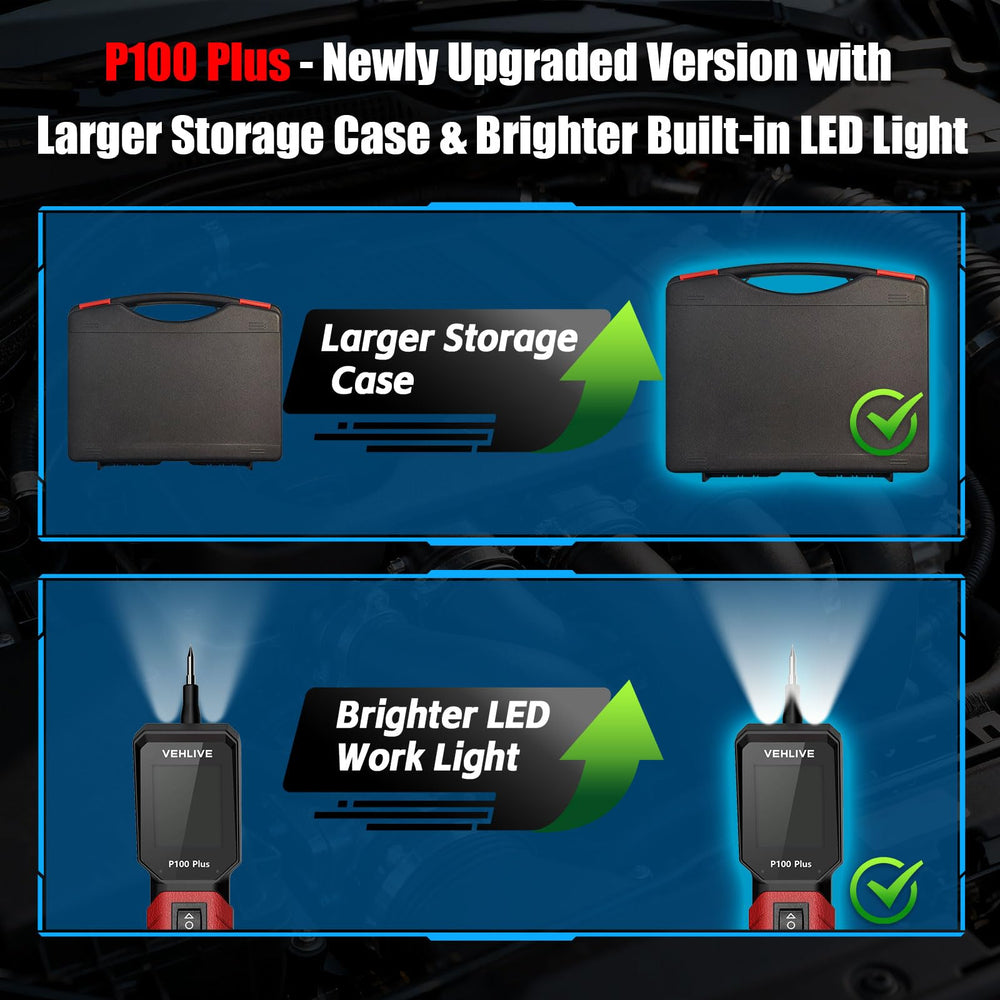 VEHLIVE angled backlit LCD closeup for easy reading