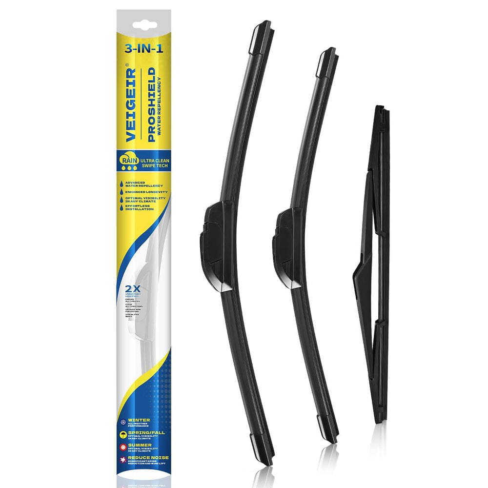 VEIGEIR front-packaging showing complete 3-pack and model fitment benefit