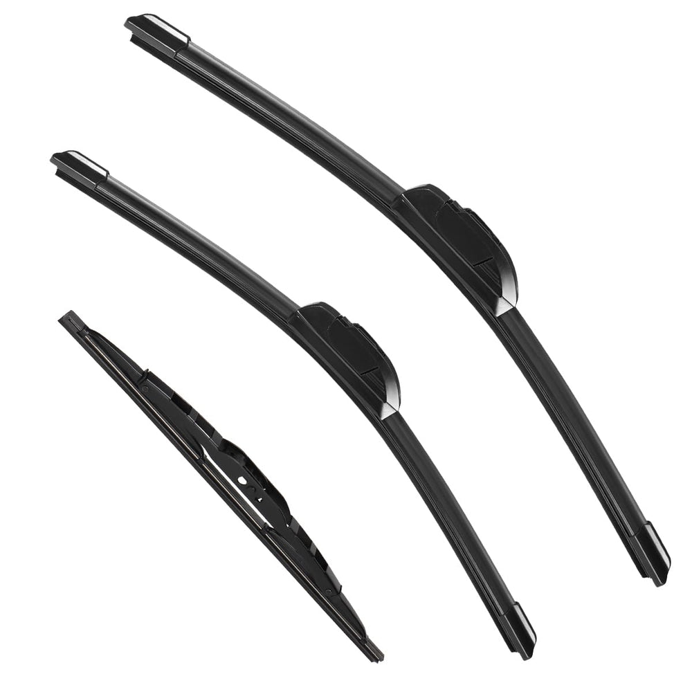 VEIGEIR wipers on car in rain improving visibility while driving