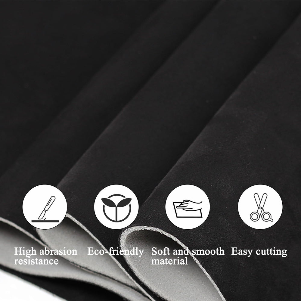 VelaStrides close-up suede texture highlighting soft feel and durable finish