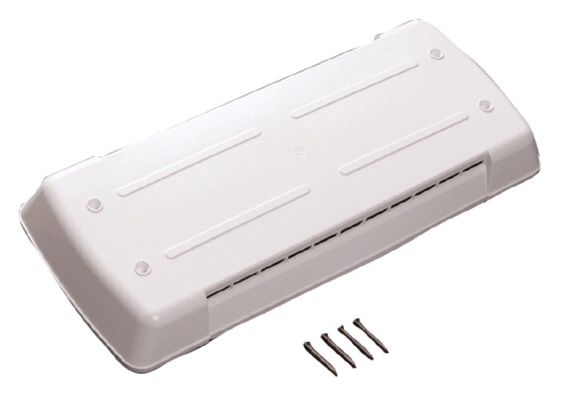 Ventmate polar white front profile showing fit and clean finish, brand durability benefit