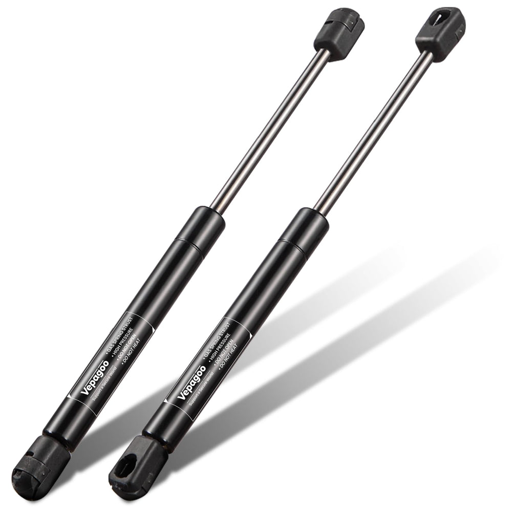 Vepagoo gas strut front packaging showing model and easy replacement benefit