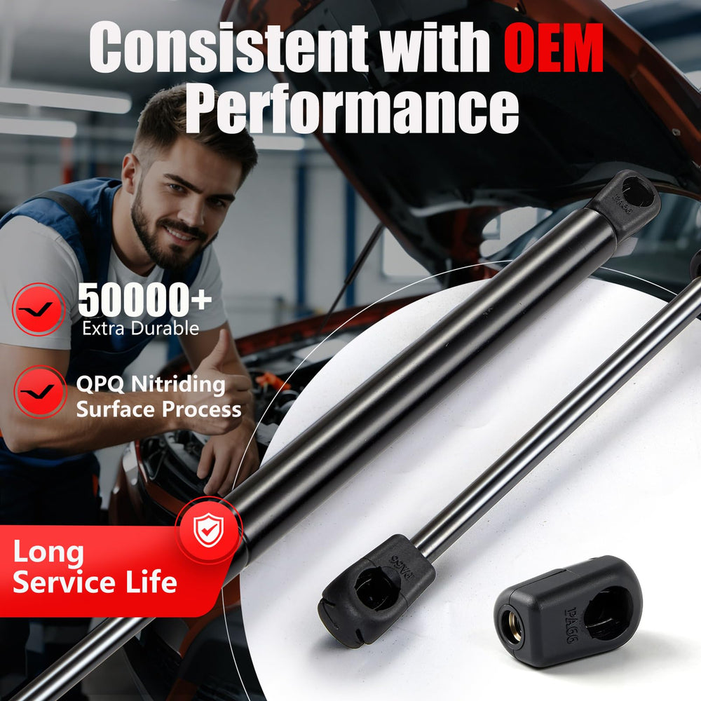 Vepagoo strut hoist demo opening rear glass showing safer, effortless access to cargo