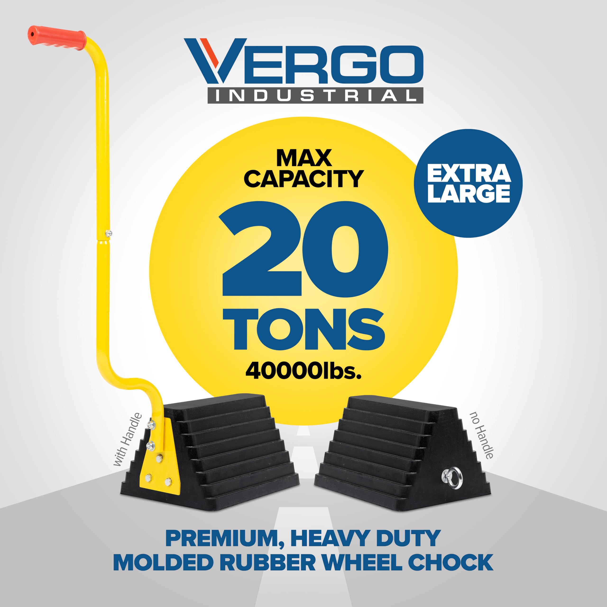 Vergo close-up ribbed surface for superior wheel friction