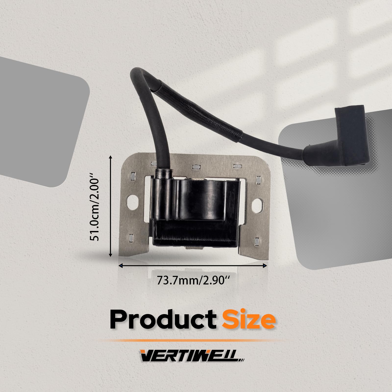 Vertiwell label and part number view ensuring correct replacement benefit