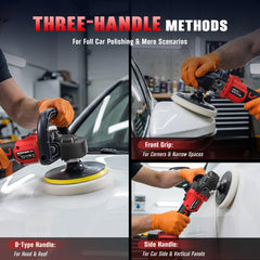 VERVEWAVE three handle options illustrating control and comfort benefit