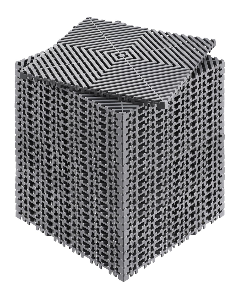 VEVOR front view of packaged drainage mat showing product and coverage benefit
