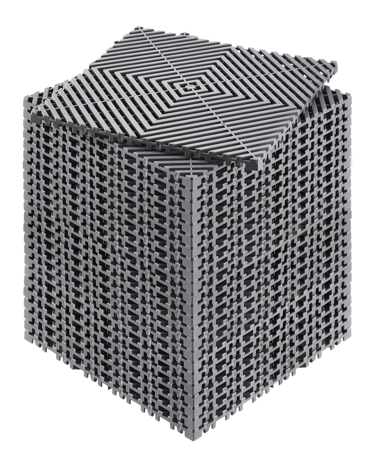 VEVOR front view of packaged drainage mat showing product and coverage benefit