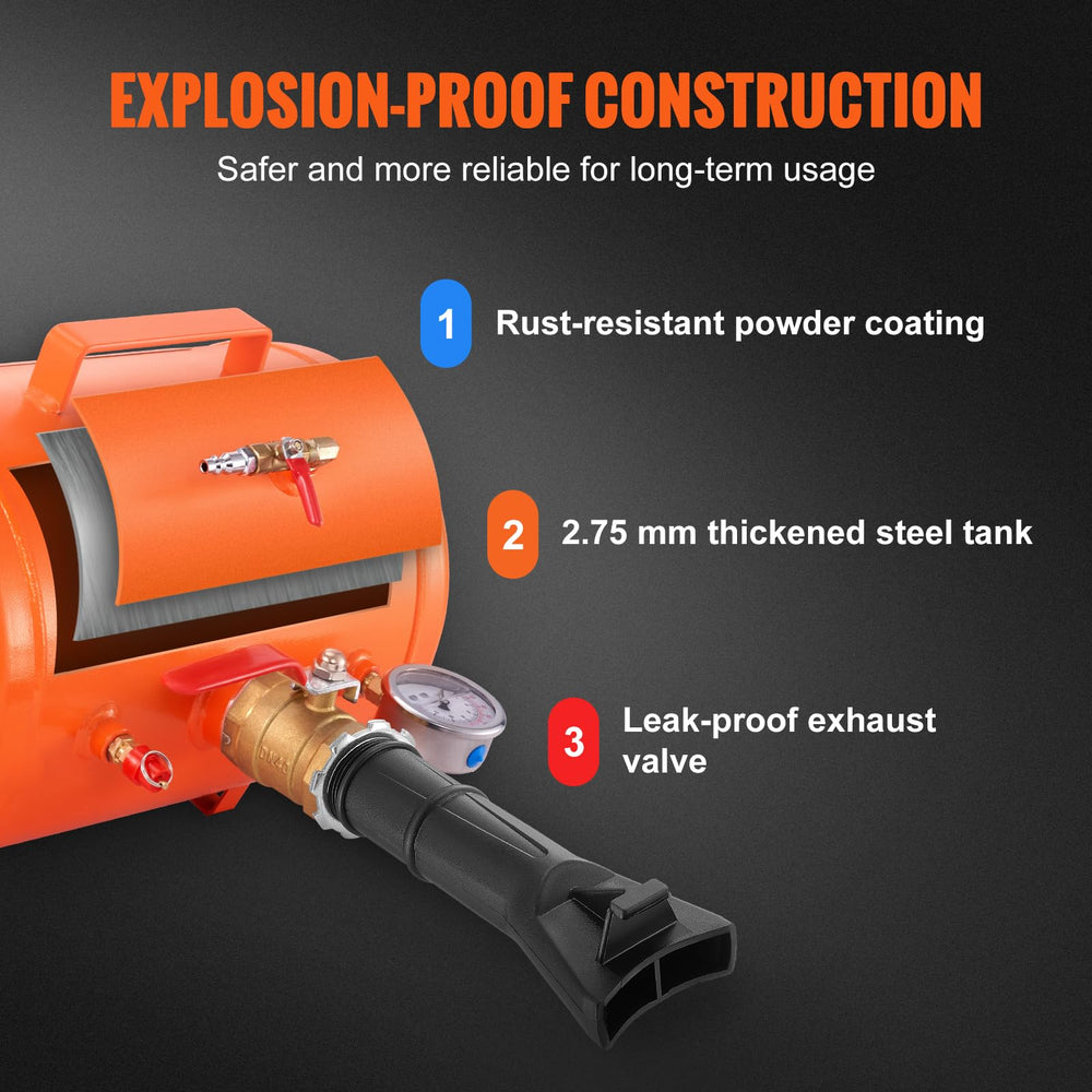 VEVOR handle and valve assembly providing secure grip and controlled release benefit