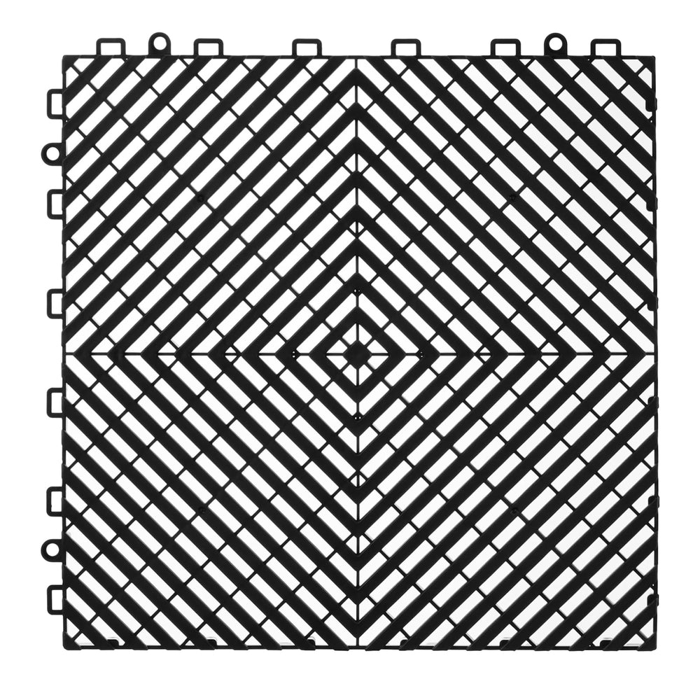 VEVOR detail of interlocking tabs for tool-free secure tile connection