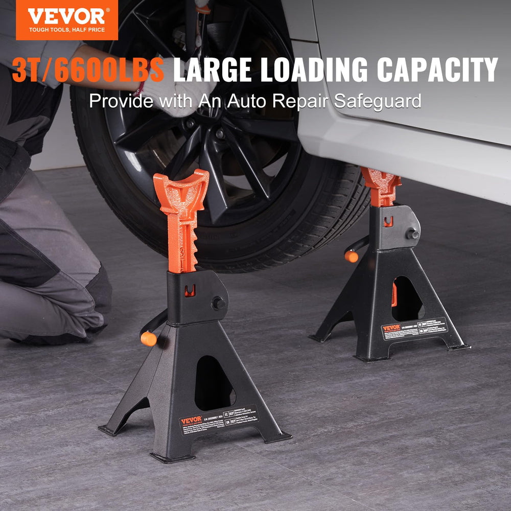 VEVOR close-up of notched saddle top providing secure vehicle contact