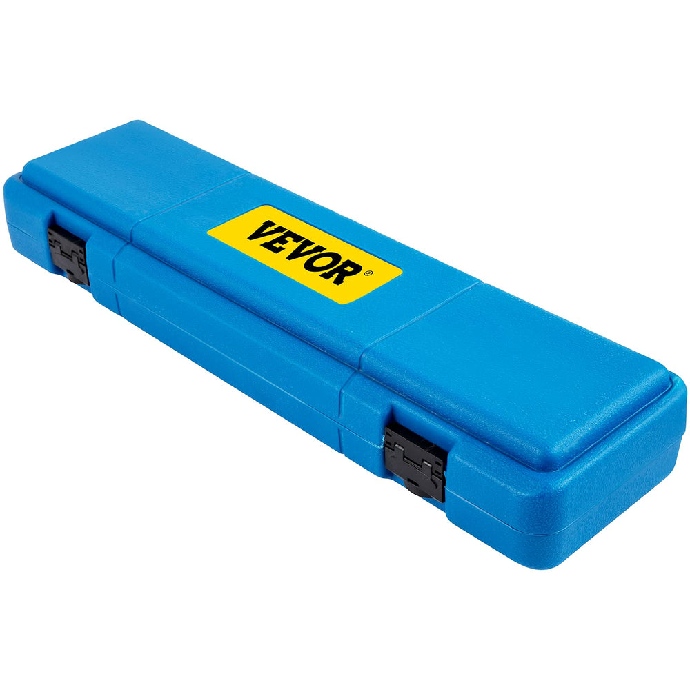 VEVOR kit next to ruler showing compact size and easy storage