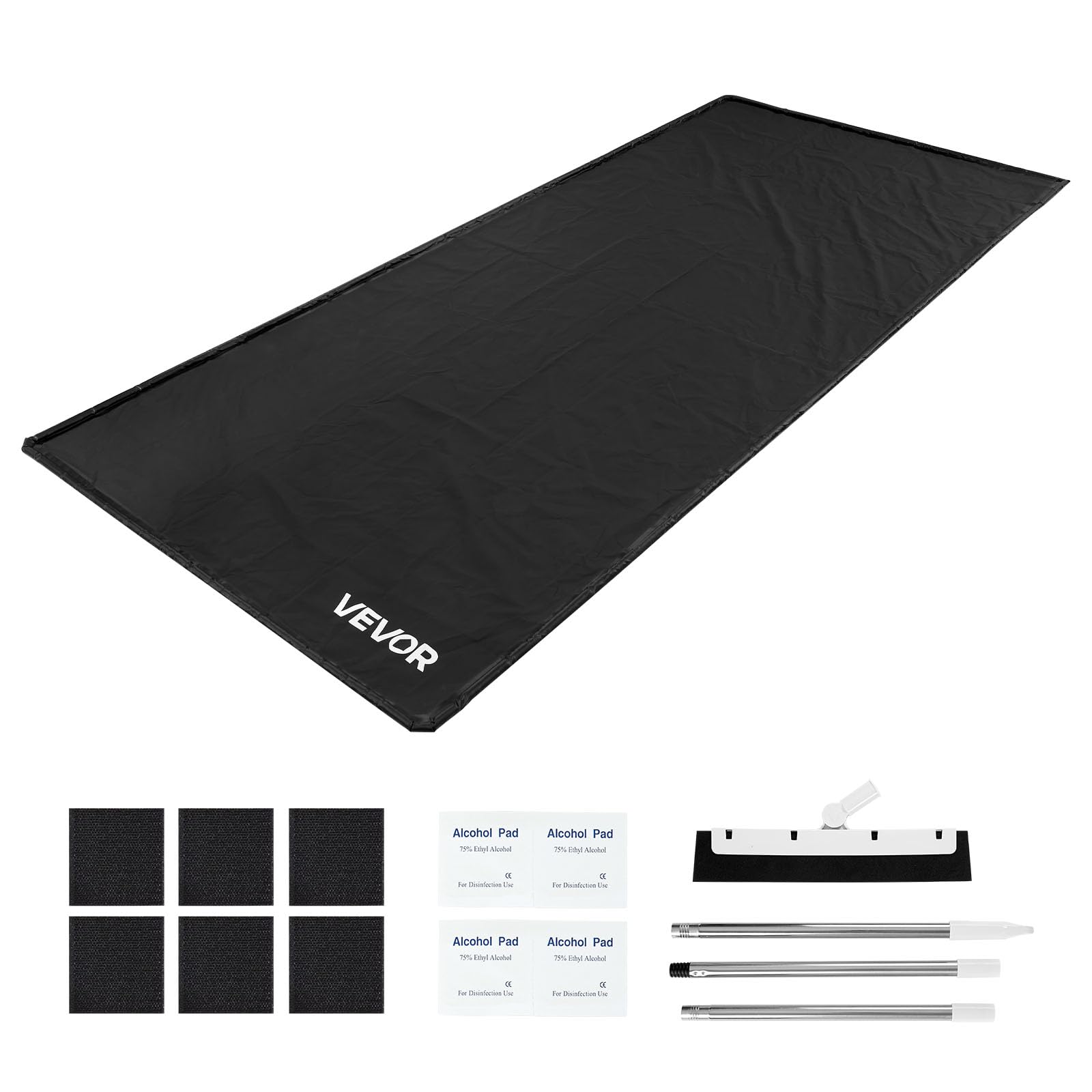VEVOR lifestyle garage setting demonstrating clean, protected floor