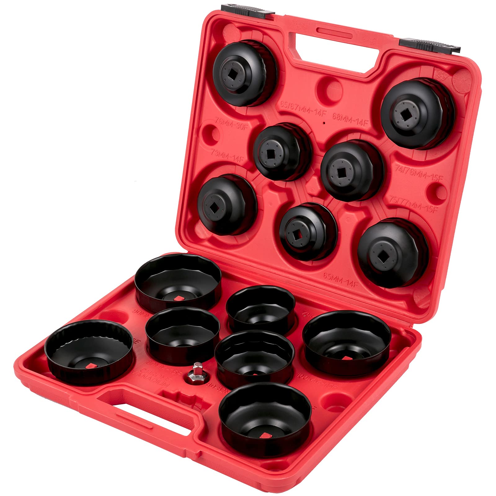 VEVOR kit on a garage workbench showing ready-to-use layout for maintenance