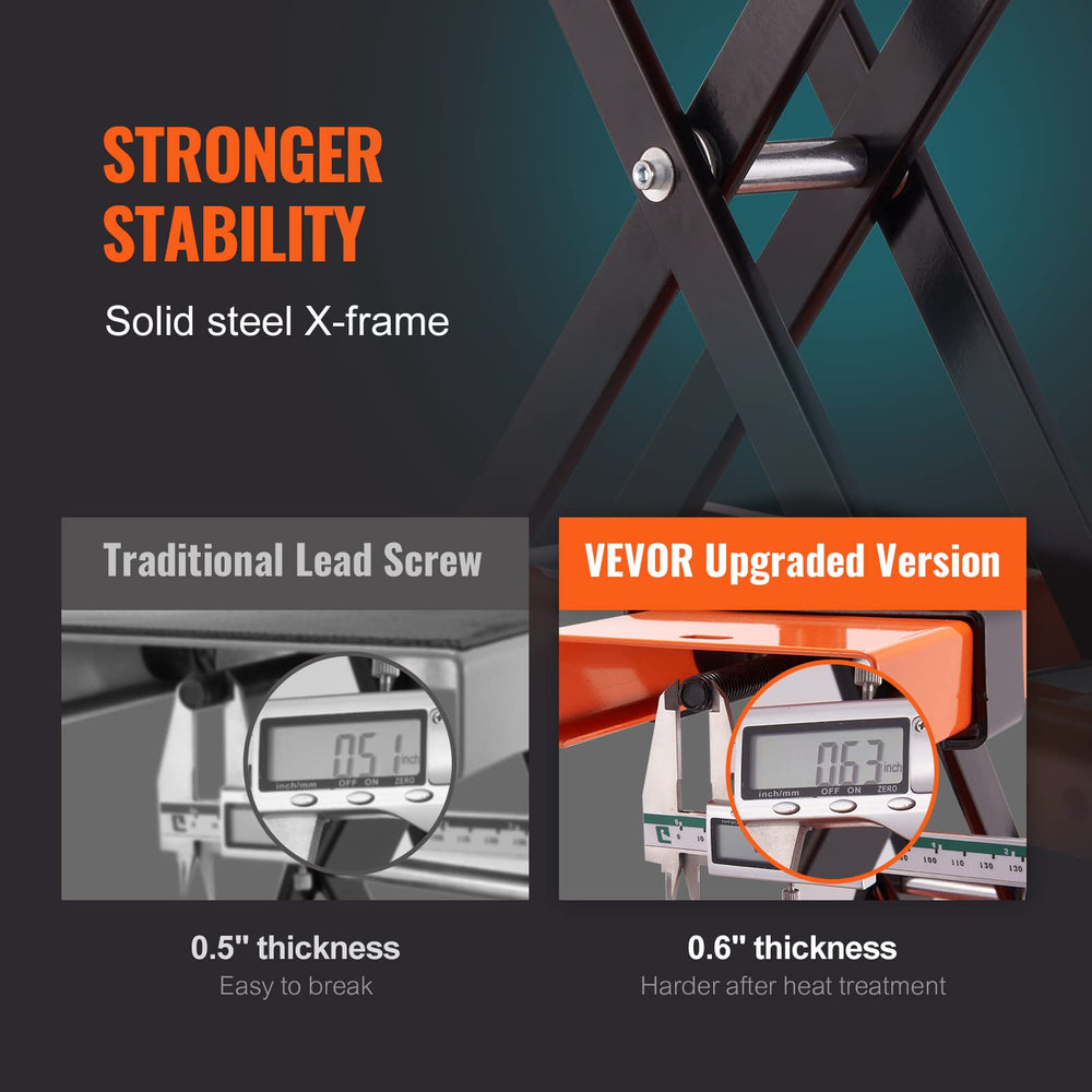 VEVOR removable handle in use for tool-free lifting convenience