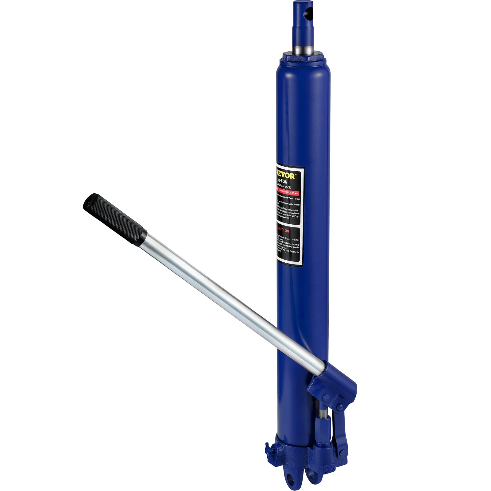 VEVOR long ram jack front view showcasing sturdy frame and lift capacity