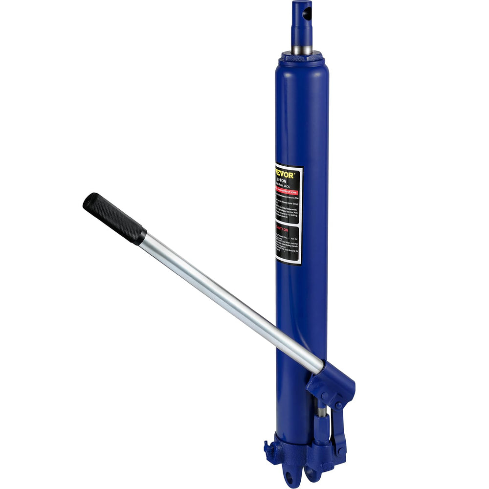 VEVOR long ram jack front view showcasing sturdy frame and lift capacity