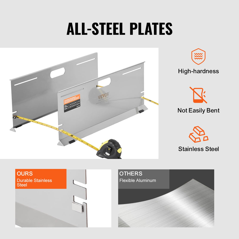 VEVOR magnetic slot and magnet securing tape head for hands-free measurement benefit