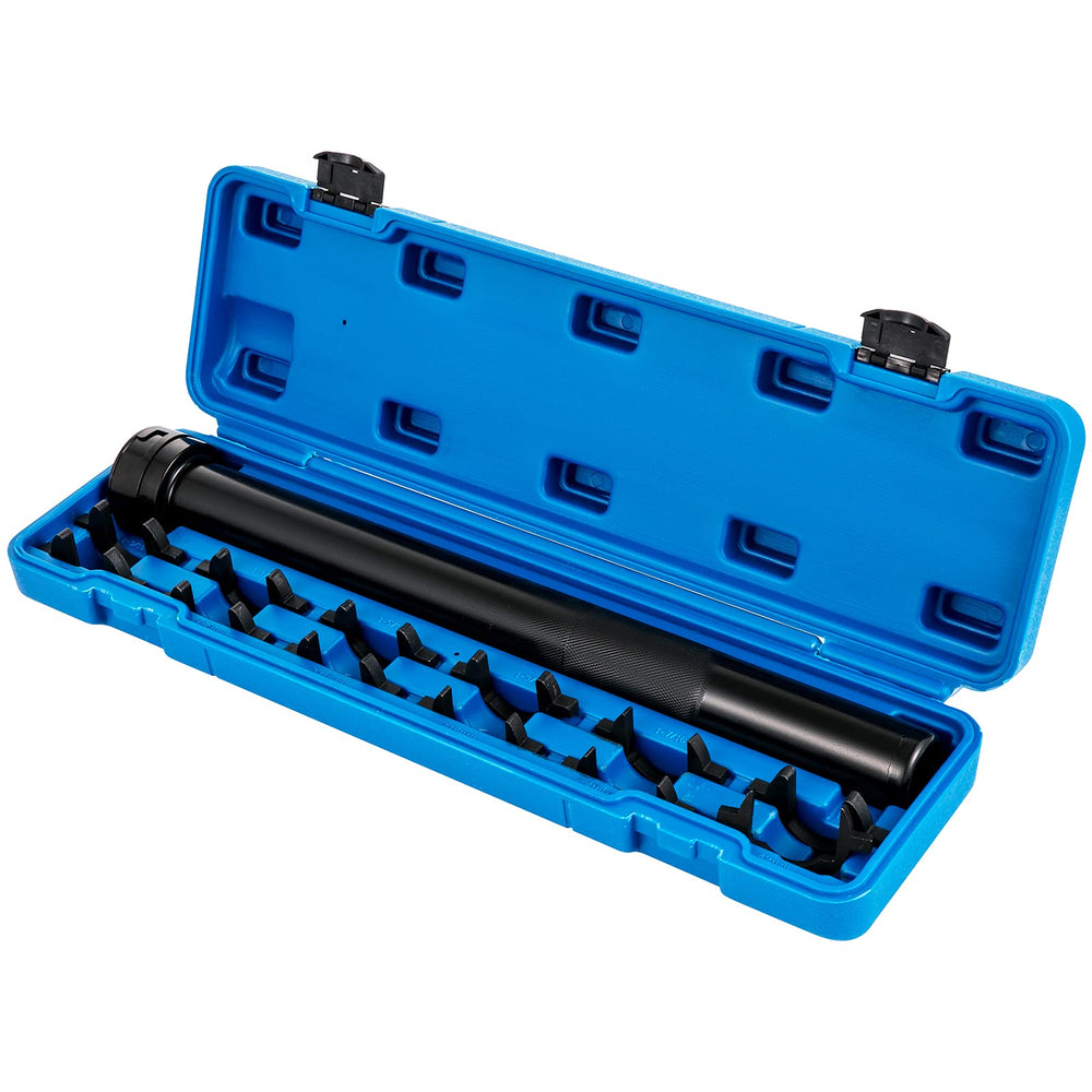 VEVOR molded case open with organized slots for fast transport