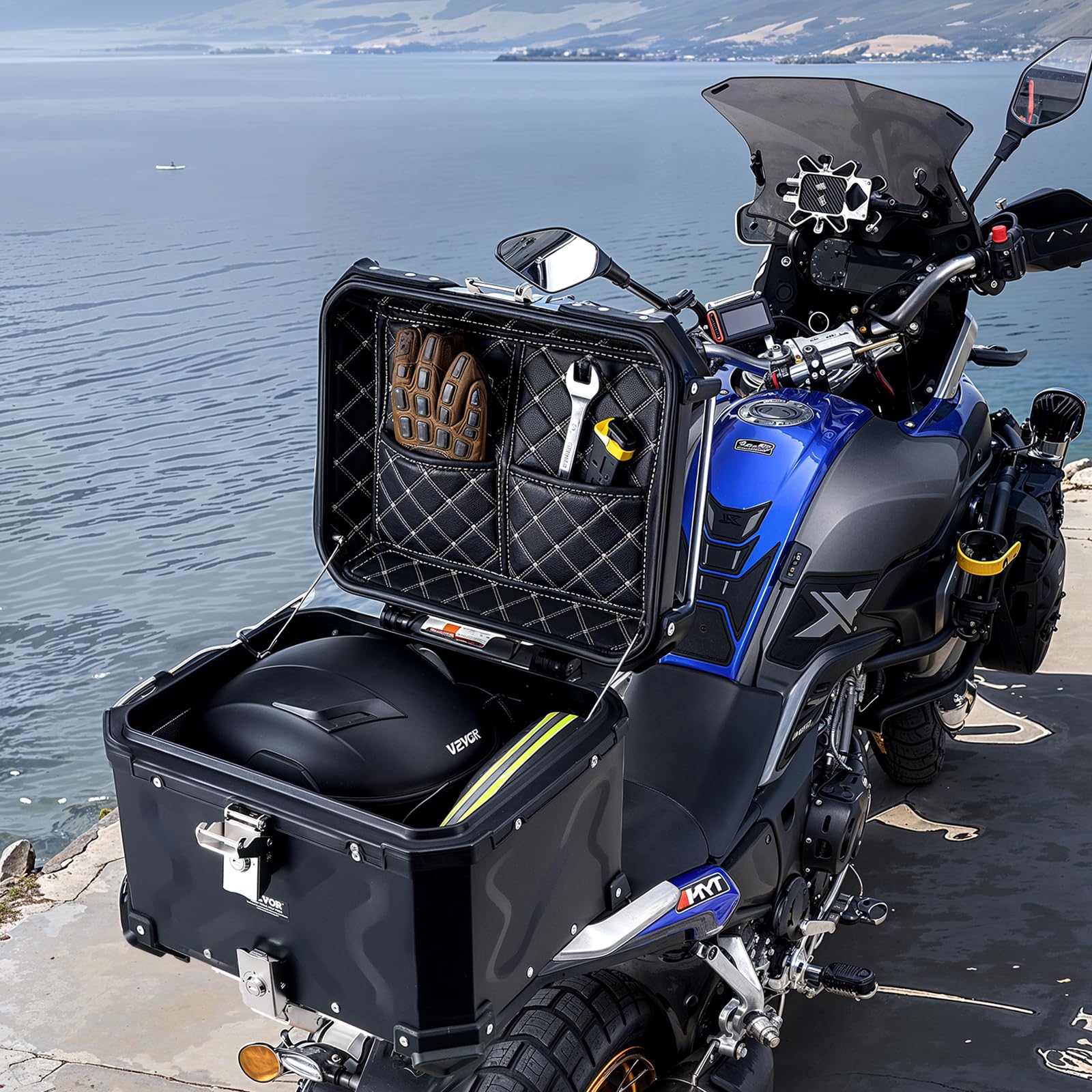 VEVOR reflective stickers and mounting hardware improving visibility and fit