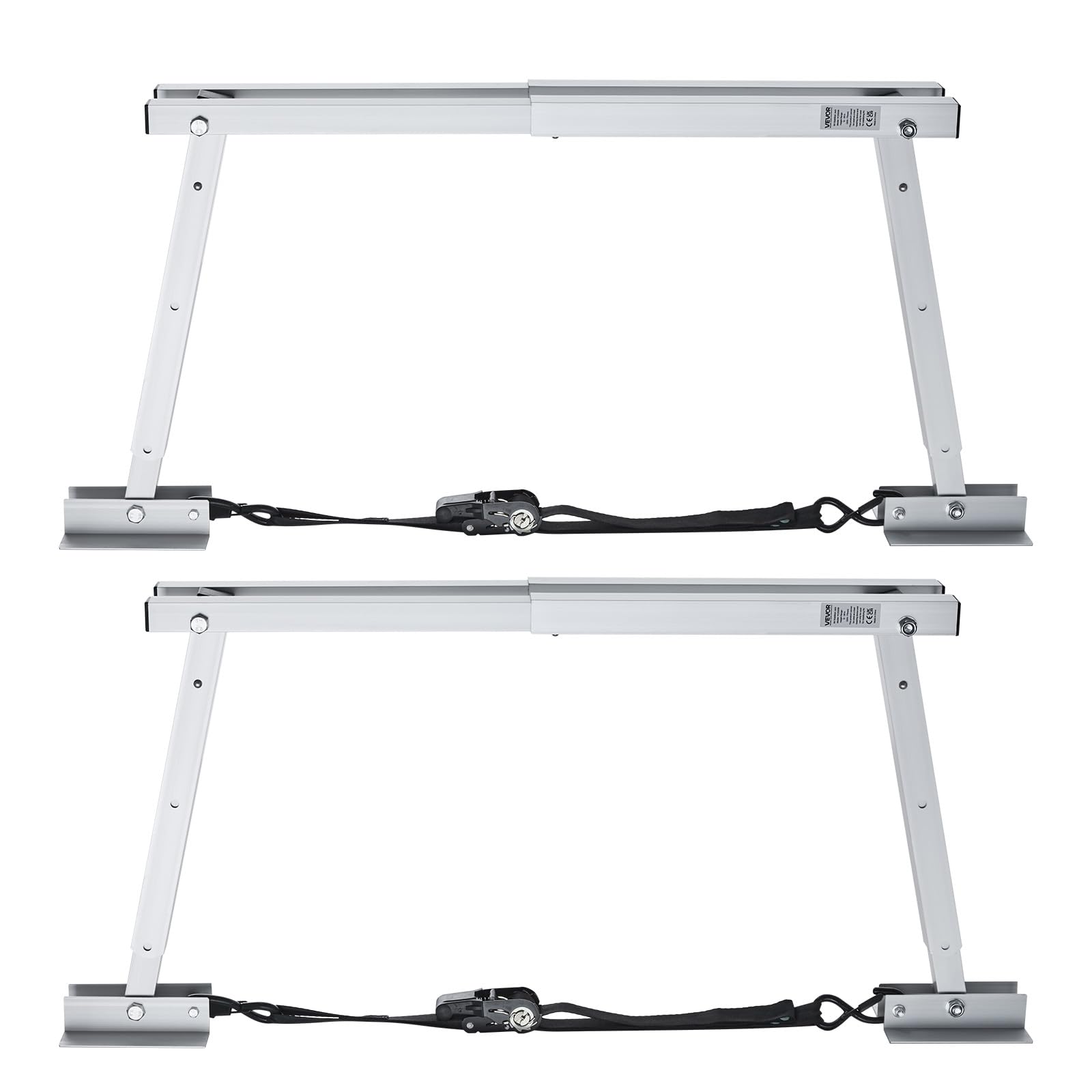 VEVOR front view of stabilizer bars showing balanced support and improved steadiness