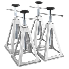 VEVOR front view of four stabilizer jacks showing compact pack and portability benefit