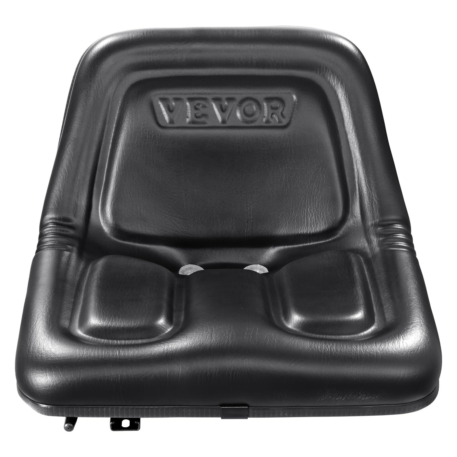 VEVOR seat in outdoor lawnmower setting, ready-to-install for grounds work
