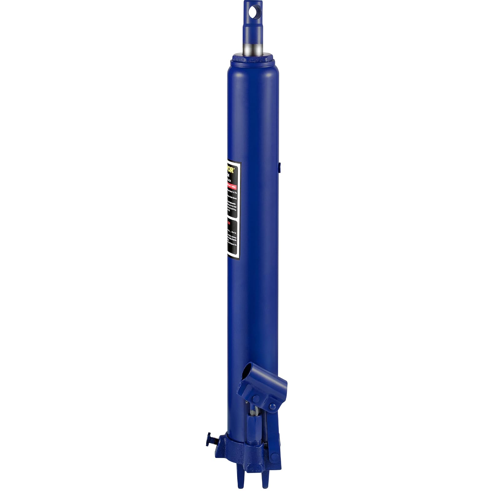 VEVOR jack beside common tools showing compact weight and workshop scale