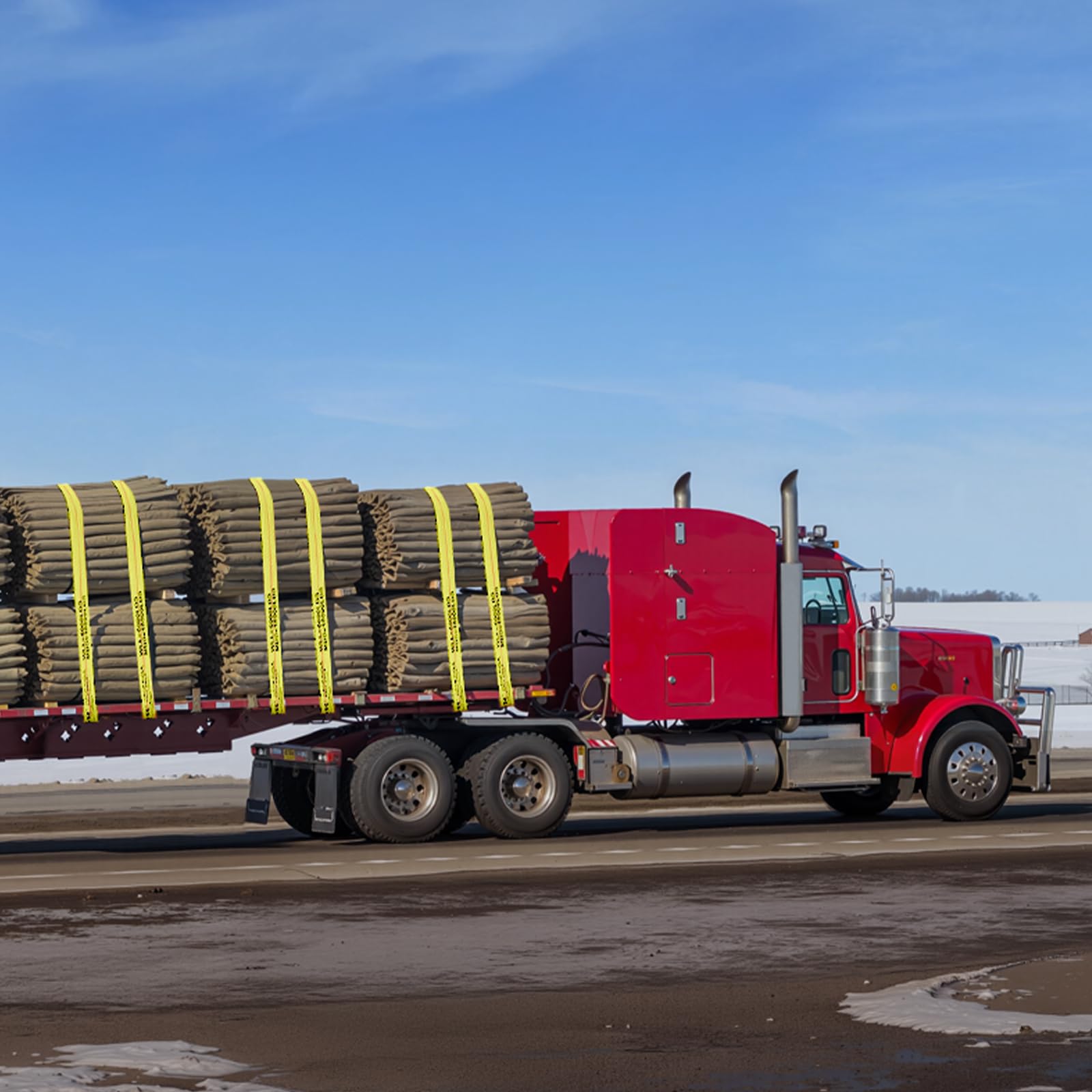 VEVOR straps wet after rain demonstrating water resistance and maintained strength