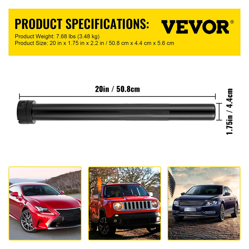 VEVOR tie rod tool in use on a vehicle illustrating hands-on efficiency