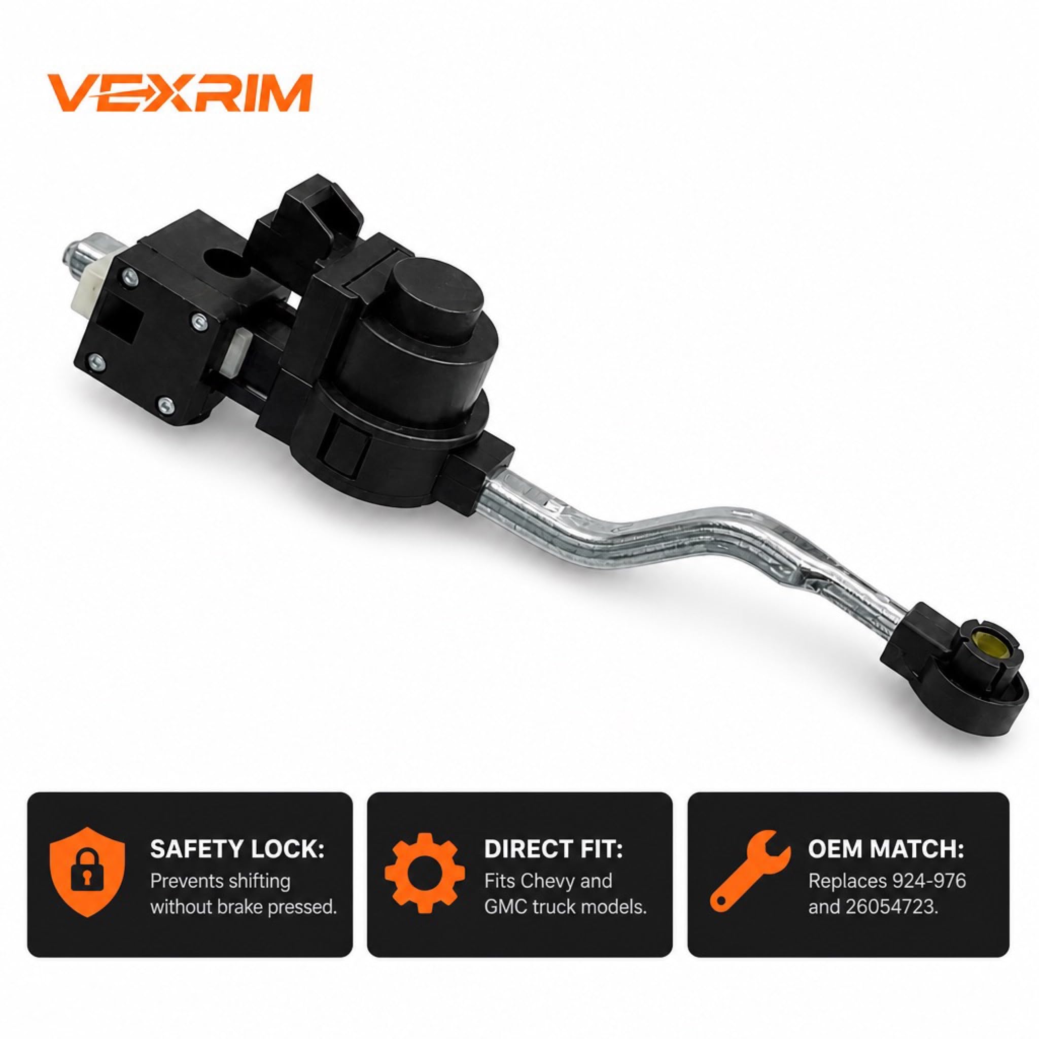VEXRIM solenoid connector closeup showing OEM-style plug for fast, tool-free wiring connection