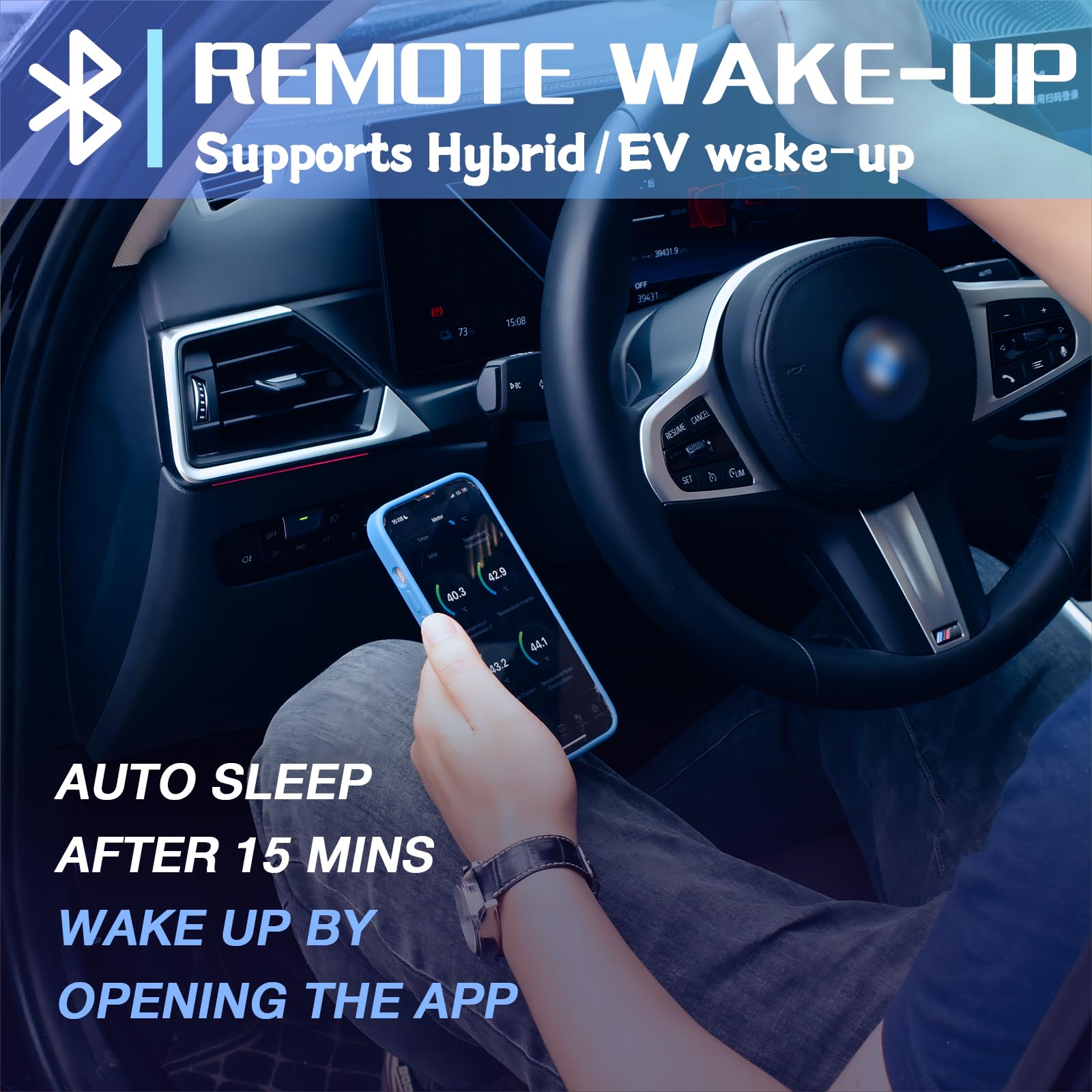 Vgate iCar Pro 2S paired with smartphone app showing live data monitoring advantage