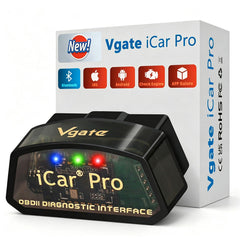 JUTA Vgate iCar Pro front view showing compact diagnostic adapter that saves repair time
