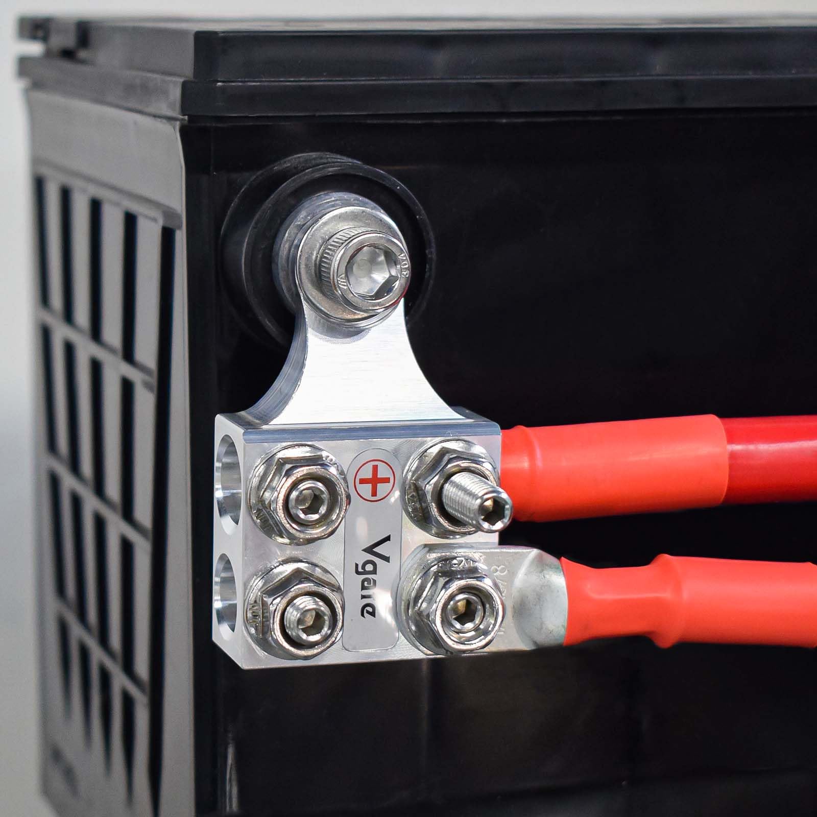 Vgate next to ruler showing compact size for tight installations benefit