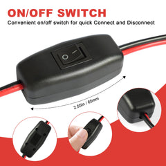 vgoviwin weatherproof SAE connector cover protecting terminals from moisture and dust outdoors
