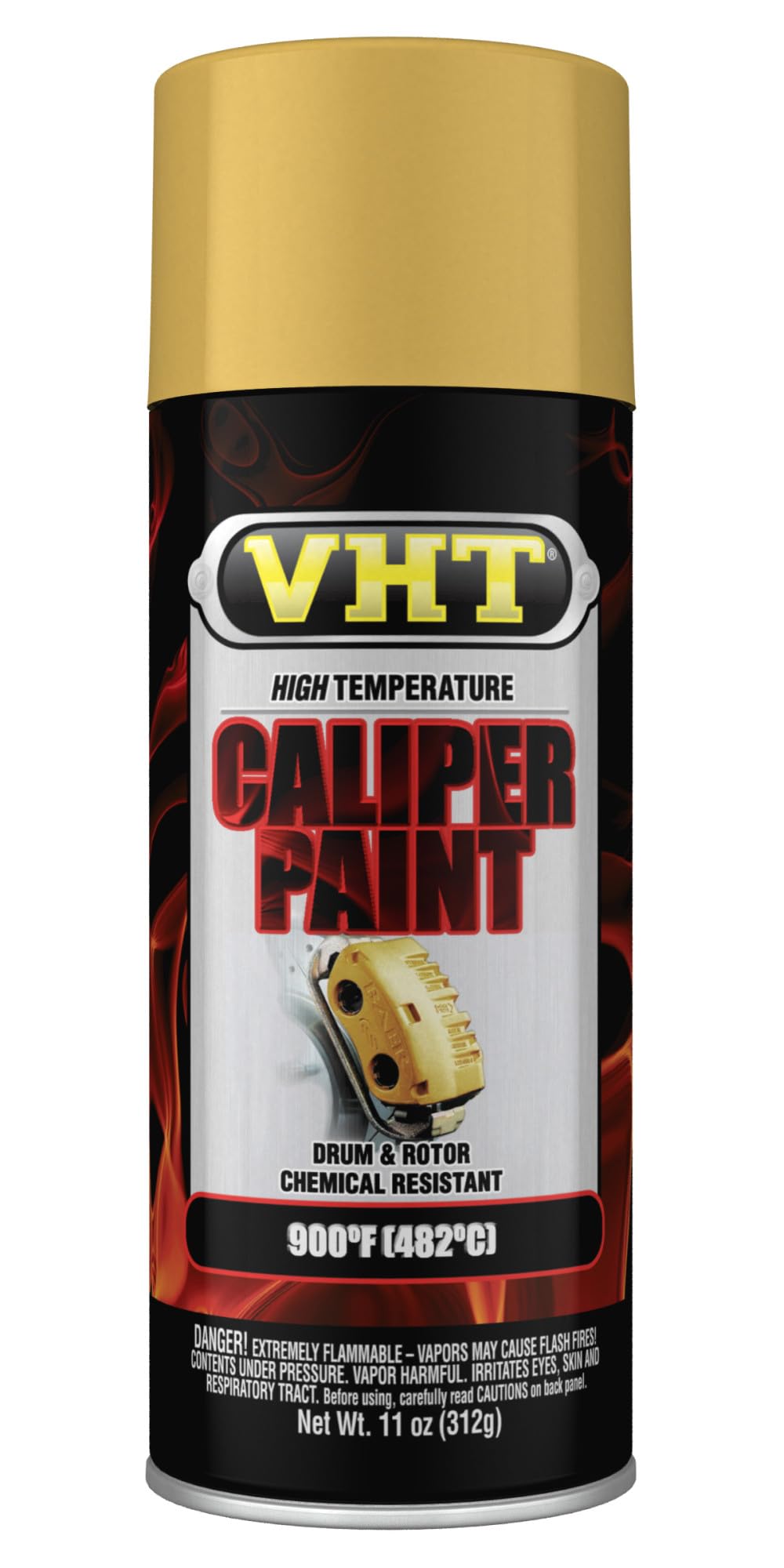 VHT front can showing gloss gold label and easy identification benefit
