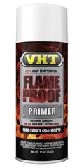 VHT flat white can front label showing high-heat spray benefit