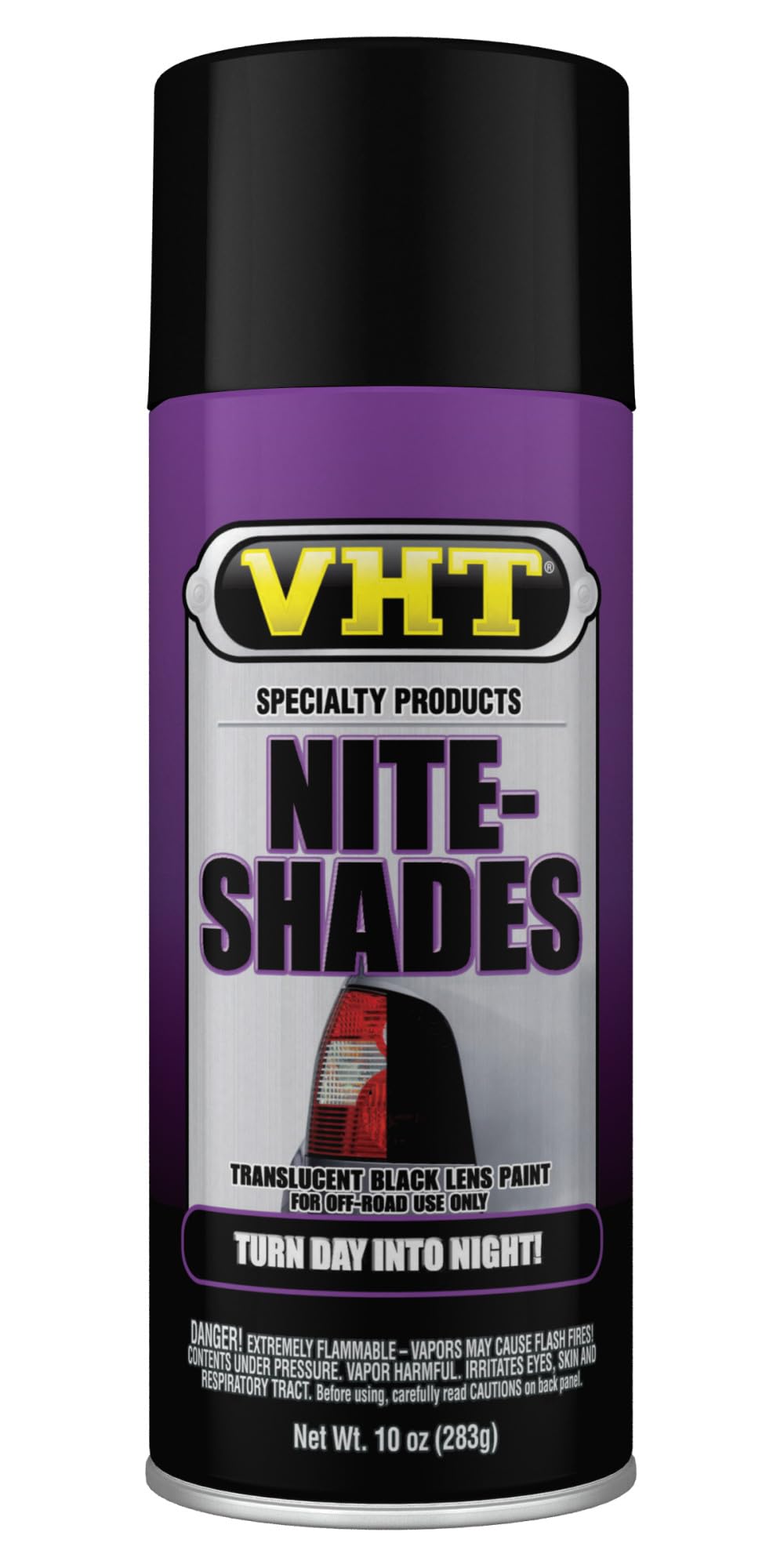 VHT aerosol can front view showing product and benefit of smoked finish